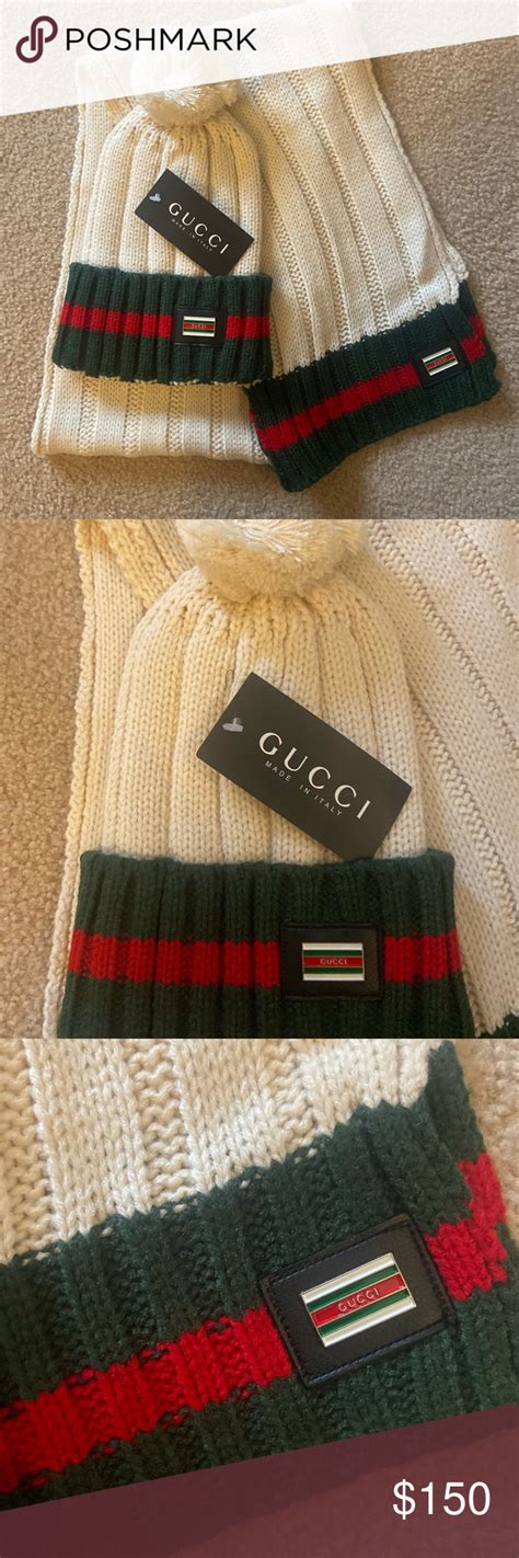 gucci hat scarf|Gucci scarf real.